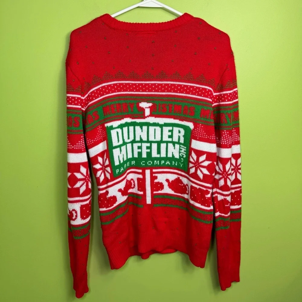 The Office Dunder Mifflin Holiday Sweater size S - Picture 5 of 5